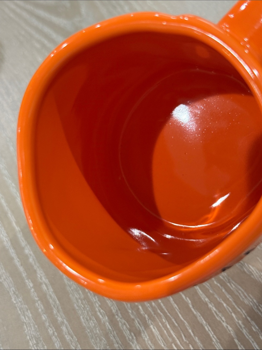 RAE DUNN HALLOWEEN Purple Magic & Orange Fang-Tastic Ceramic Mugs SET OF 2 NWT - Picture 8 of 10